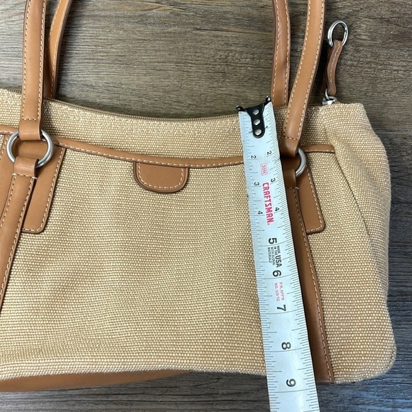 Fossil Beige and Brown Shoulder Bag - Picture 7 of 9